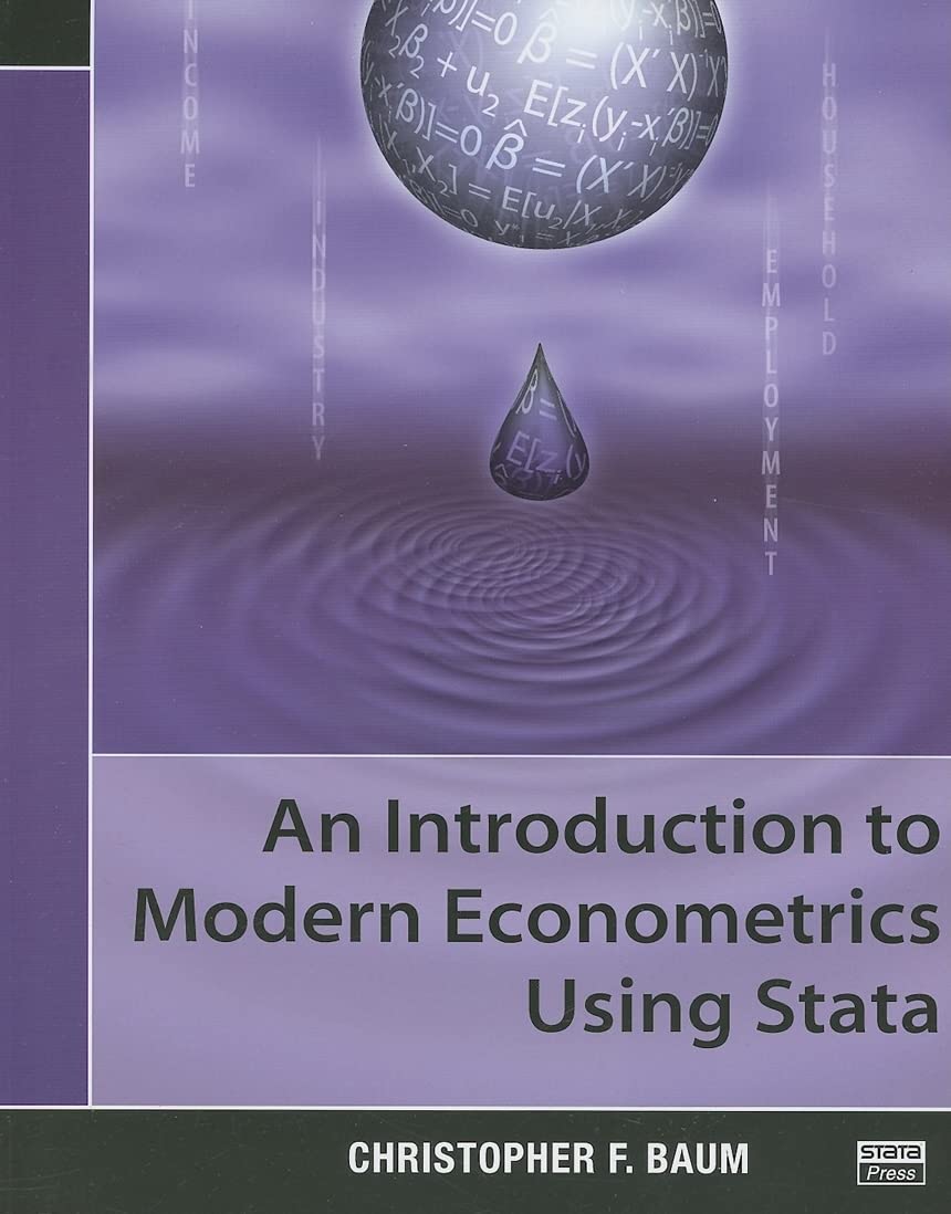 An Introduction to Modern Econometrics Using Stata - Retail Maharaj