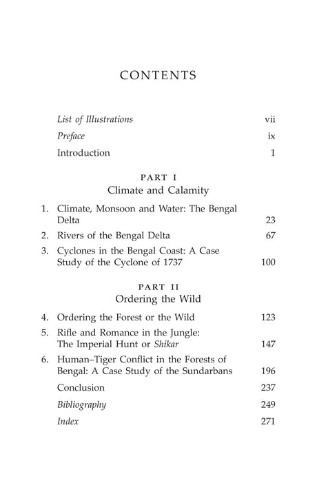 Climate, Calamity and the Wild: An Environmental History of the Bengal Delta, c.1737-1947 - Retail Maharaj