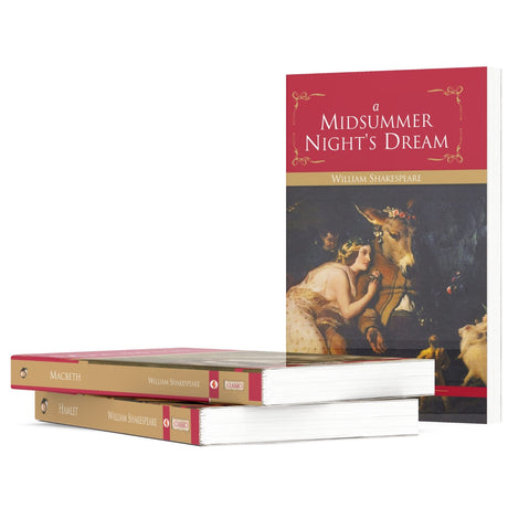 William Shakespeare (Set of 14 Books) - Hamlet, The Tempest, Othello, The Merchant of Venice, The Comedy of Errors, Richard III, Much Ado About ... Like It, King Lear, A Midsummer Night's Dream [Paperback] William Shakespeare - Retail Maharaj
