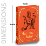Hanuman Chalisa: Premium Hardback pocket book (English and Hindi), Hanuman ji ki Aarti, Bajrang Baan, Hindu Gods, Divine gift for daily chanting - Retail Maharaj
