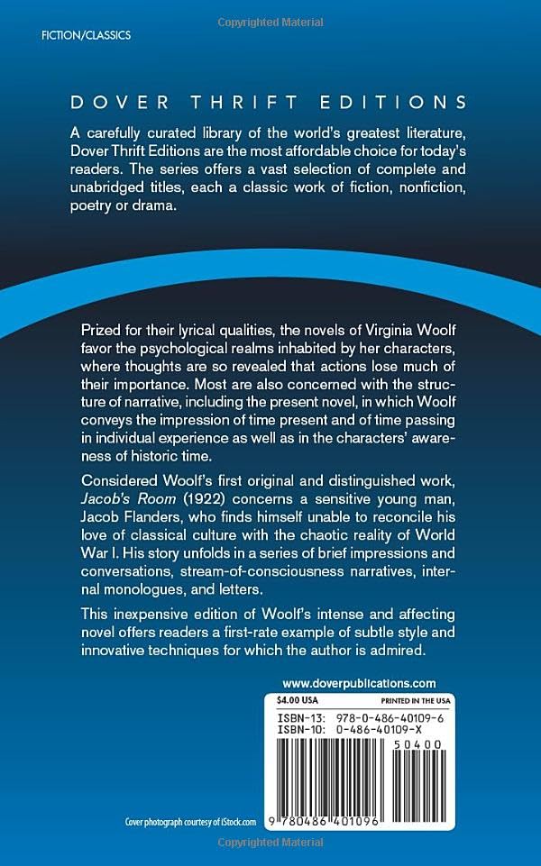 Jacob's Room (Thrift Editions)