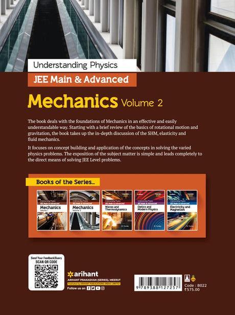 Understanding Physics JEE Main and Advanced Mechanics Volume 2 2023-24 - Retail Maharaj