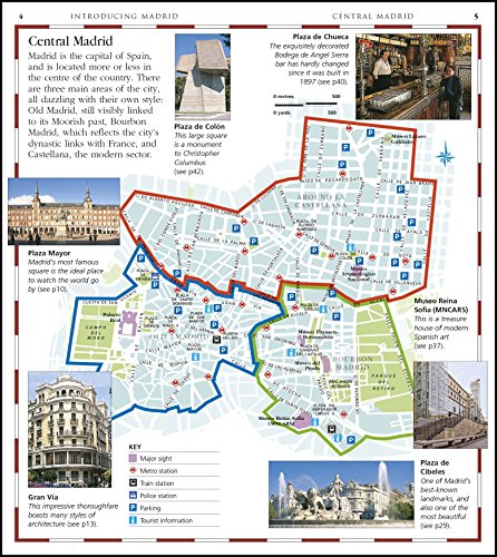 DK Madrid Pocket Map and Guide