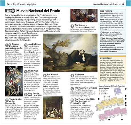 DK Eyewitness Top 10 Madrid (Pocket Travel Guide) - Retail Maharaj