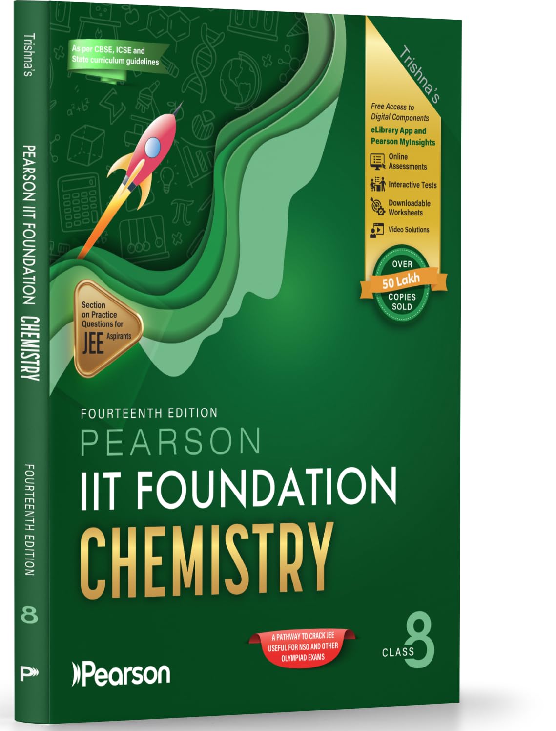 Pearson'26 IIT Foundation Chemistry Class 8 | For JEE, NTSE & Olympiad Exams | 9789371364416