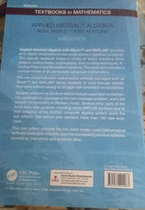 Applied Abstract Algebra With Maple And Matlab Special Indian Edition - Retail Maharaj