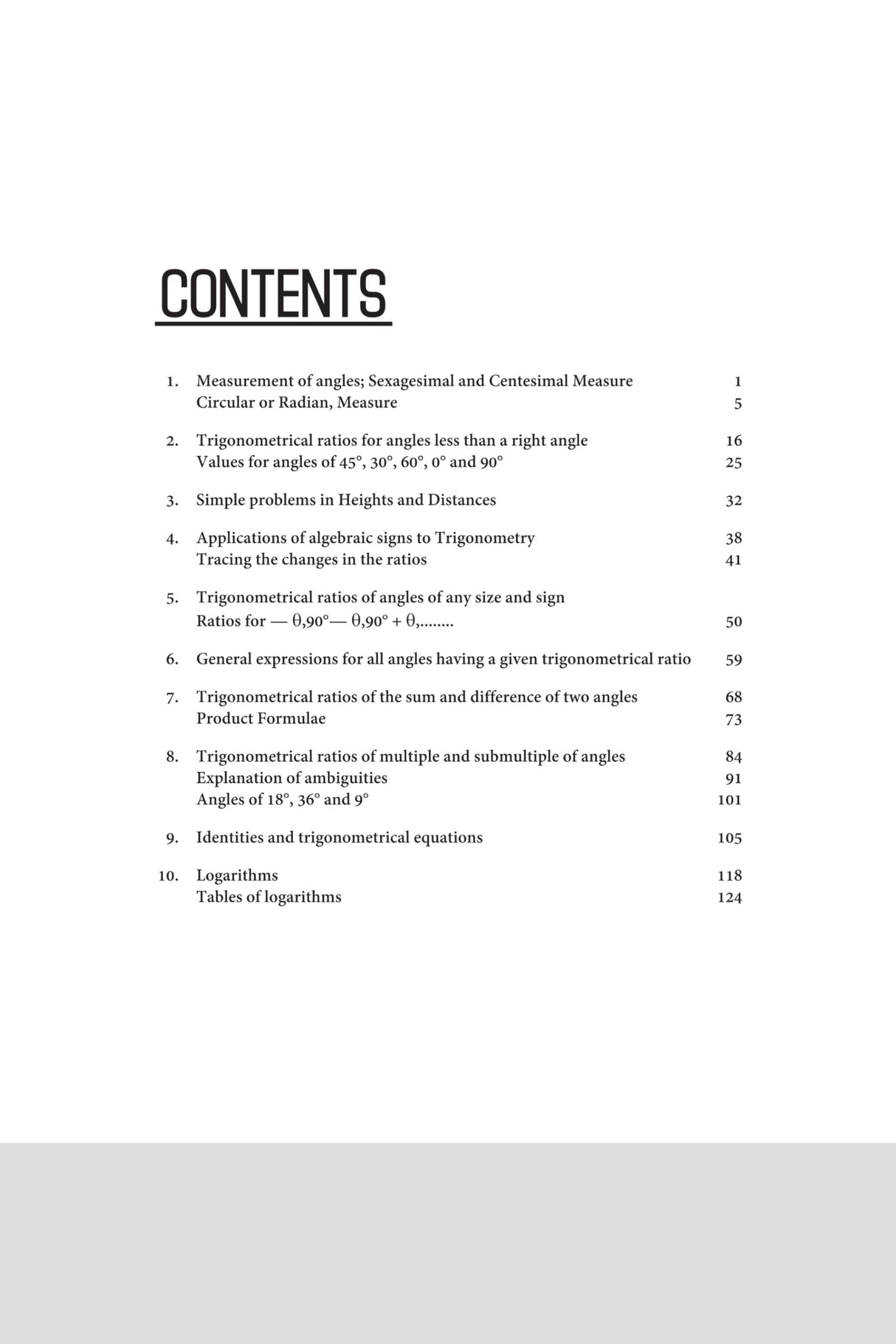 Arihant Classic Text Series Plane Trigonometry Part 1 by SL Loney | Mathematics Book for JEE Advanced, IIT Entrance, Engineering Exam Preparation 2025 (Classic Texts Series for jee)