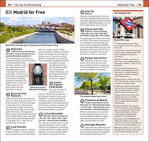 DK Eyewitness Top 10 Madrid (Pocket Travel Guide) - Retail Maharaj