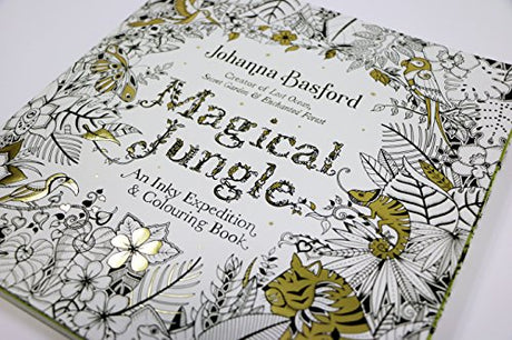 Magical Jungle: An Inky Expedition & Colouring Book - Retail Maharaj