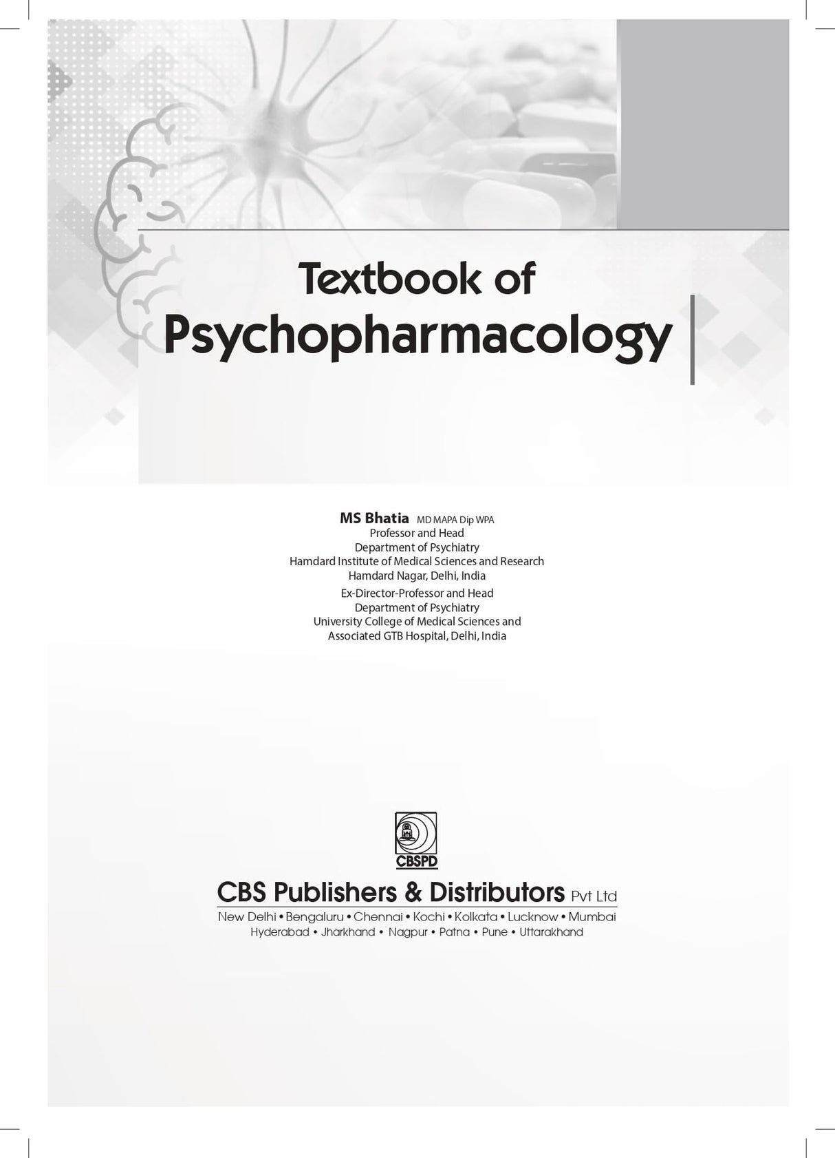 Textbook Of Psychopharmacology - (Pb 2025)