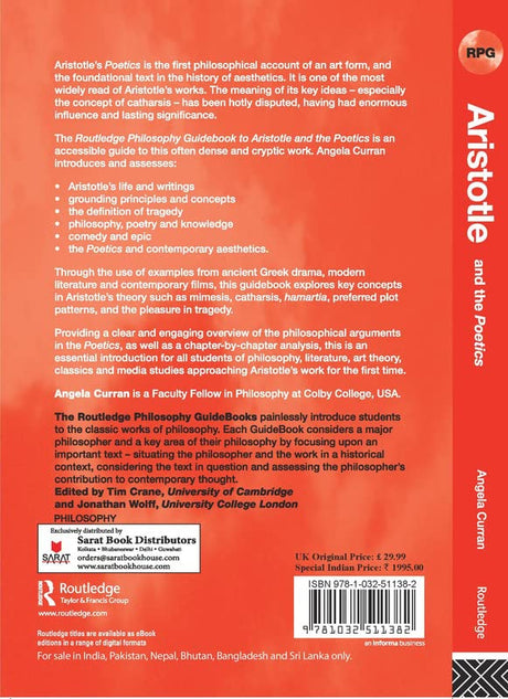 Routledge Philosophy Guidebook to Aristotle and the Poetics - Retail Maharaj