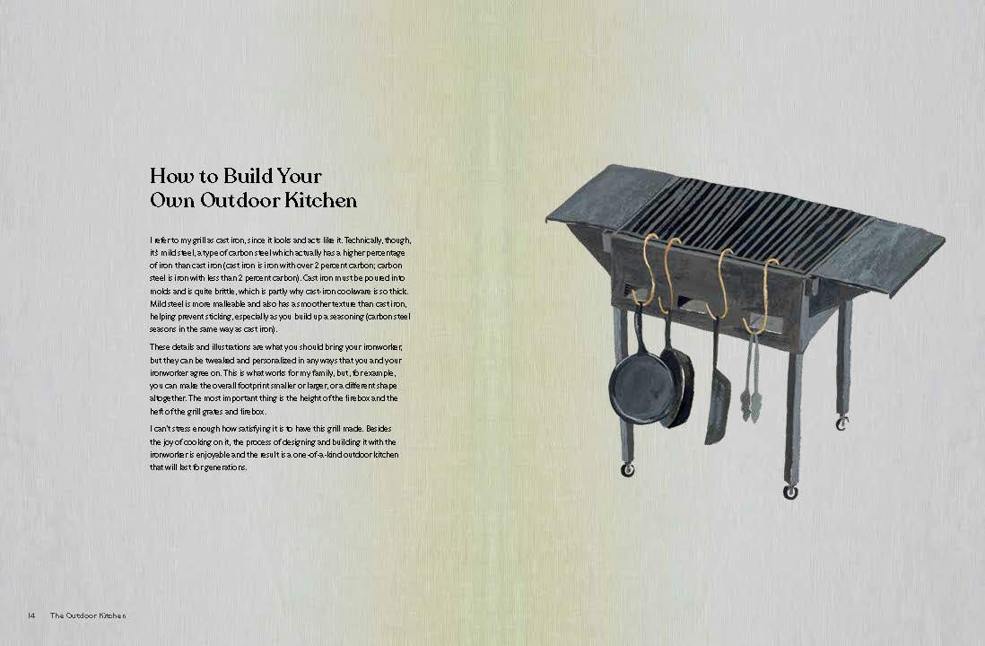 The Outdoor Kitchen: Live-Fire Cooking from the Grill [A Cookbook] - Retail Maharaj