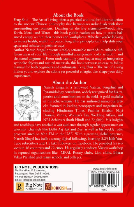 Feng Shui : The Art of Living [English] by Naresh Singal - Retail Maharaj