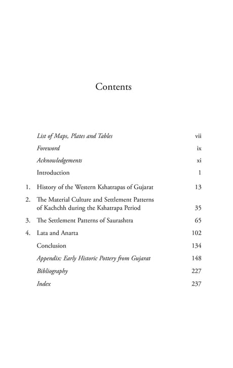 The Archaeological Geography of Early Historical Gujarat - Retail Maharaj