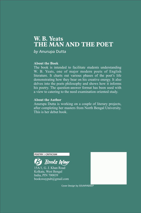 W.B. yeats : the man and the poet - Retail Maharaj