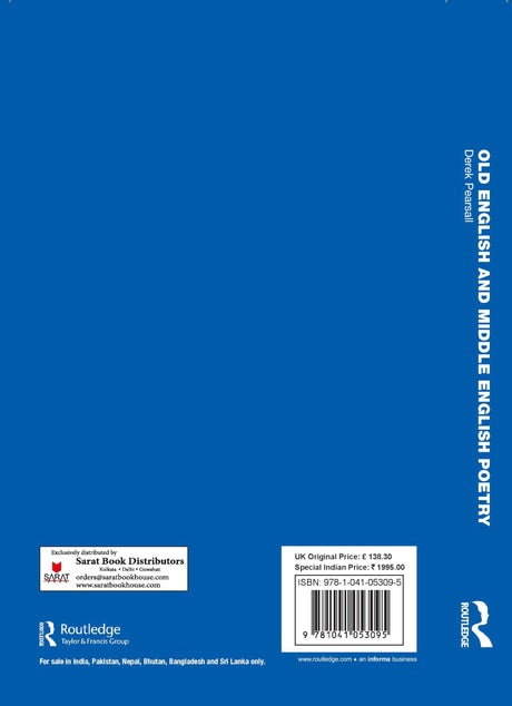 Old English and Middle English Poetry - Retail Maharaj