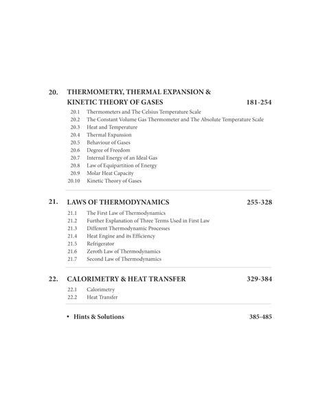 Understanding Physics JEE Main and Advanced Waves and Thermodynamics 2023-24 - Retail Maharaj