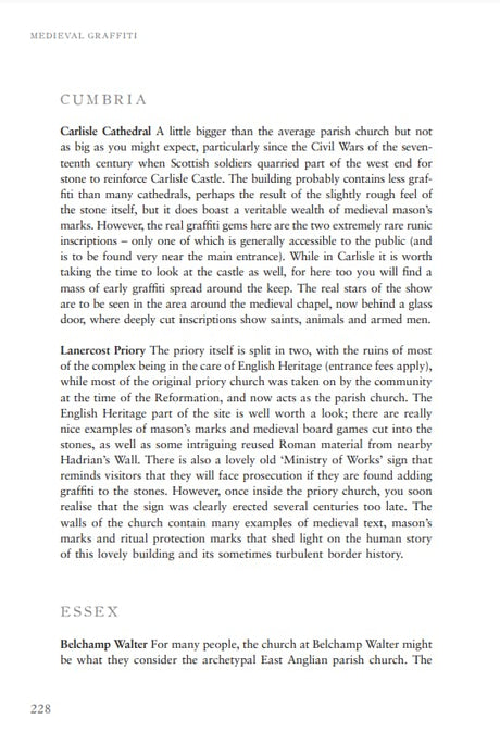 Medieval Graffiti: The Lost Voices of England's Churches - Retail Maharaj