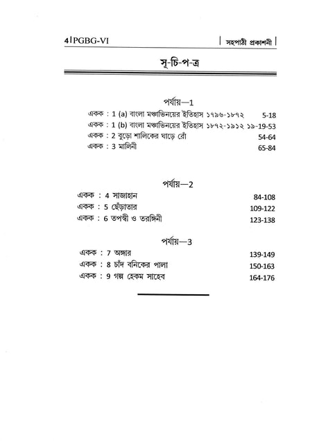 NSOU A Guide BOOK ON- PGBG-6 Natok O Natyamancha - Retail Maharaj