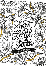 Choose Joy Postcard Book: 24 Inspirational Cards to Color and Send