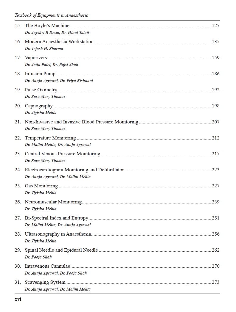 Textbook of Equipments in Anaesthesia - Retail Maharaj