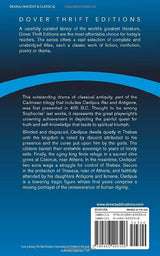 Oedipus at Colonus (Thrift Editions)