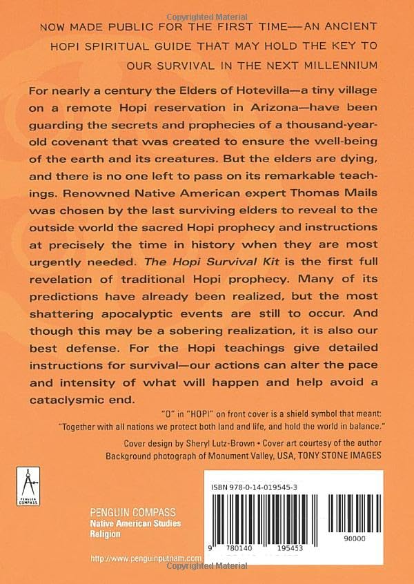 The Hopi Survival Kit: The Prophecies, Instructions and Warnings Revealed by the Last Elders (Compass) - Retail Maharaj