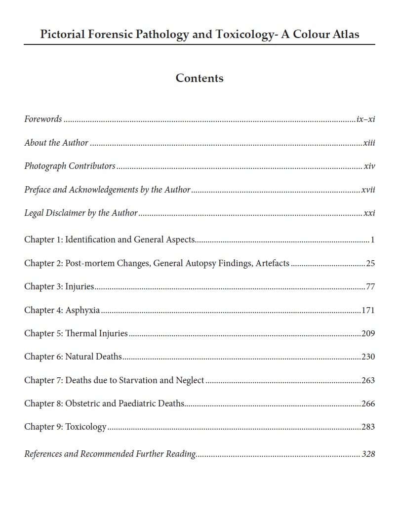 Pictorial Forensic Pathology and Toxicology- A Colour Atlas