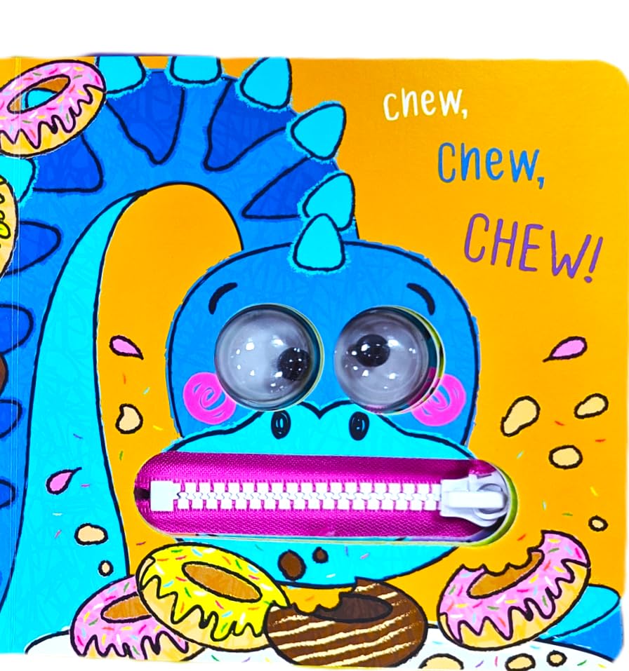 Wobbly Eye Zipper Snackasaurus