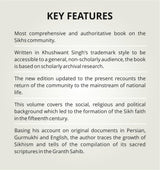 A HISTORY OF THE SIKHS VOL 1 (SECOND EDITION) (OIP)