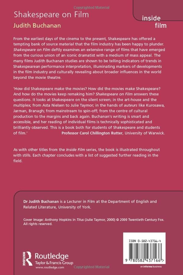 Shakespeare on Film (Inside Film) - Retail Maharaj