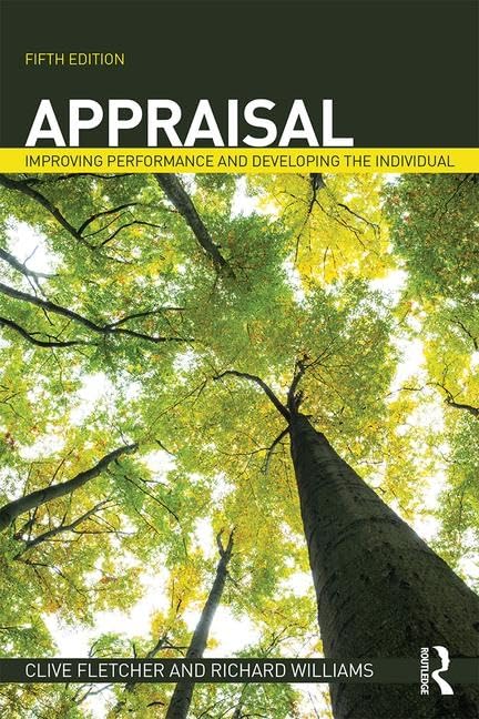 Appraisal: Improving Performance and Developing the Individual - Retail Maharaj