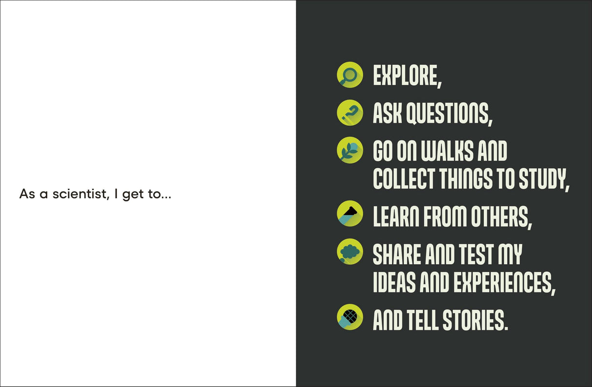 A Kids Book About Being A Scientist