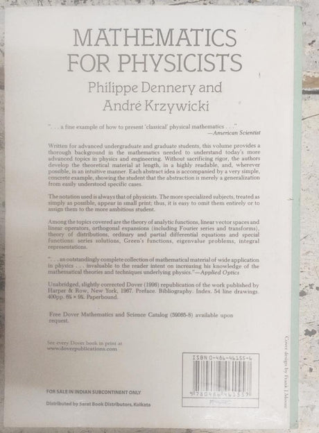 Mathematics For Physicists - Retail Maharaj