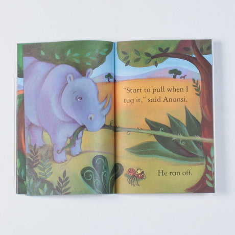 Anansi and the Tug of War - Level 1 (Usborne First Reading) [Paperback] Lesley Sims - Retail Maharaj