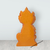 Mayil Murugan - 7 x 4 Inches | Marble Dust Statue/ Wooden Polish Peacock Murugar for Pooja - Retail Maharaj