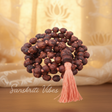 Radha Nam Handcrafted Tulsi Japa Mala – Sacred Prayer Beads for Meditation & Krishna Bhakti - Retail Maharaj