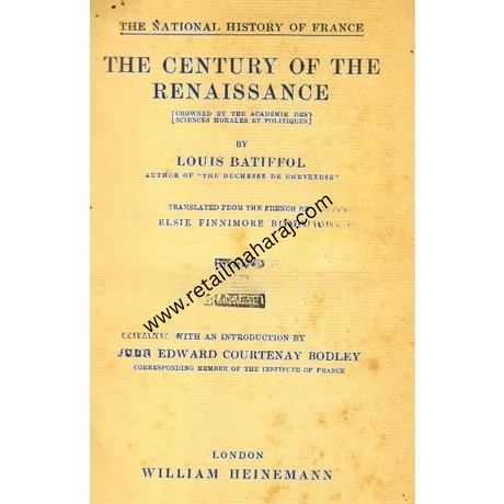 The Century of the Renaissance 1st edition - Retail Maharaj