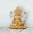 Lakshmi Idol - 3 x 2 Inches | Ceramic Sculpture/ Lakshmi Murti/ Laxmi Murti for Pooja/ 65 Gms Approx - Retail Maharaj
