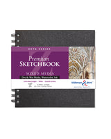 Stillman Birn Zeta Series Extra Heavyweight Smooth Paper Sketchbook Open Stock