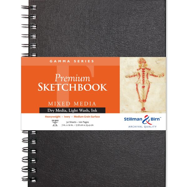Stillman Birn Gamma Series Ivory Medium Grain Sketchbook