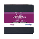 Stillman Birn Zeta Series Extra Heavyweight Smooth Paper Sketchbook Open Stock