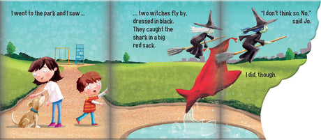 I Saw a Shark: Picture Story Book with Gatefold Pages - Retail Maharaj