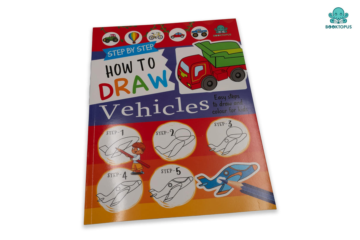 Step by Step Learn to Draw Vehicles - Retail Maharaj