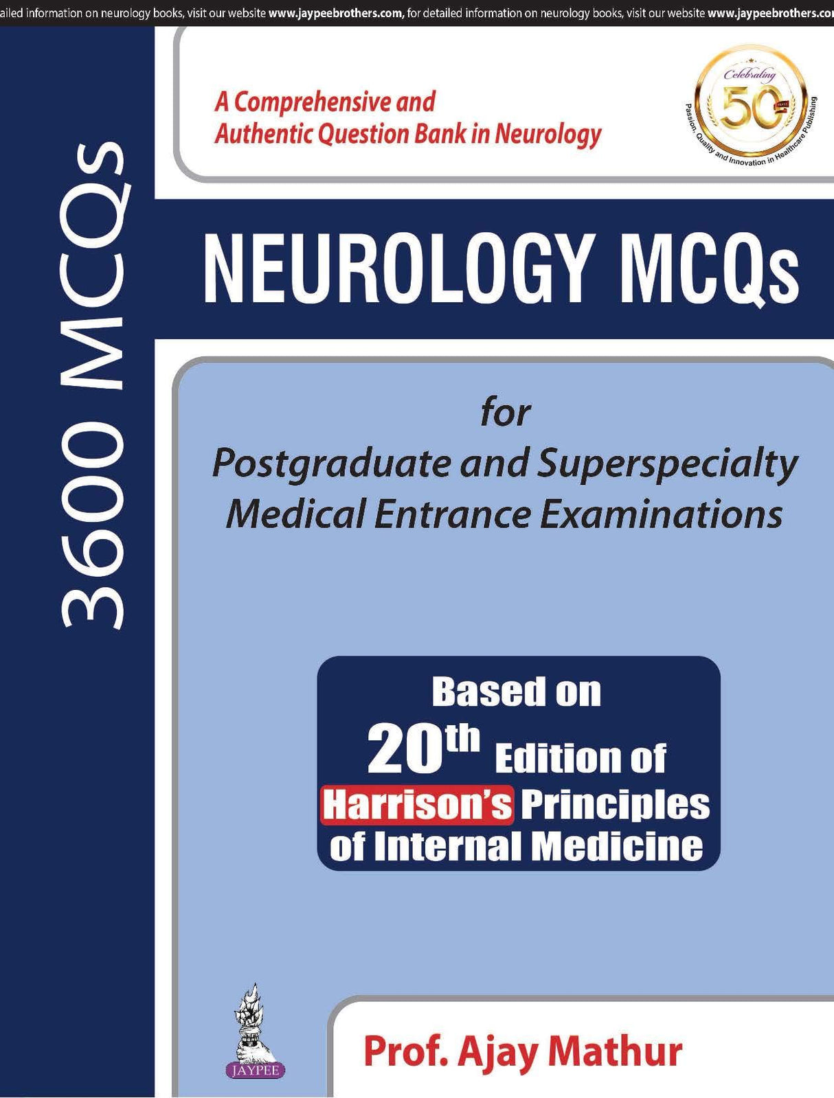 NEUROLOGY MCQS FOR POSTGRADUATE AND SUPERSPECIALTY MEDICAL ENTRANCE EXAMINATIONS (BASED ON 20TH