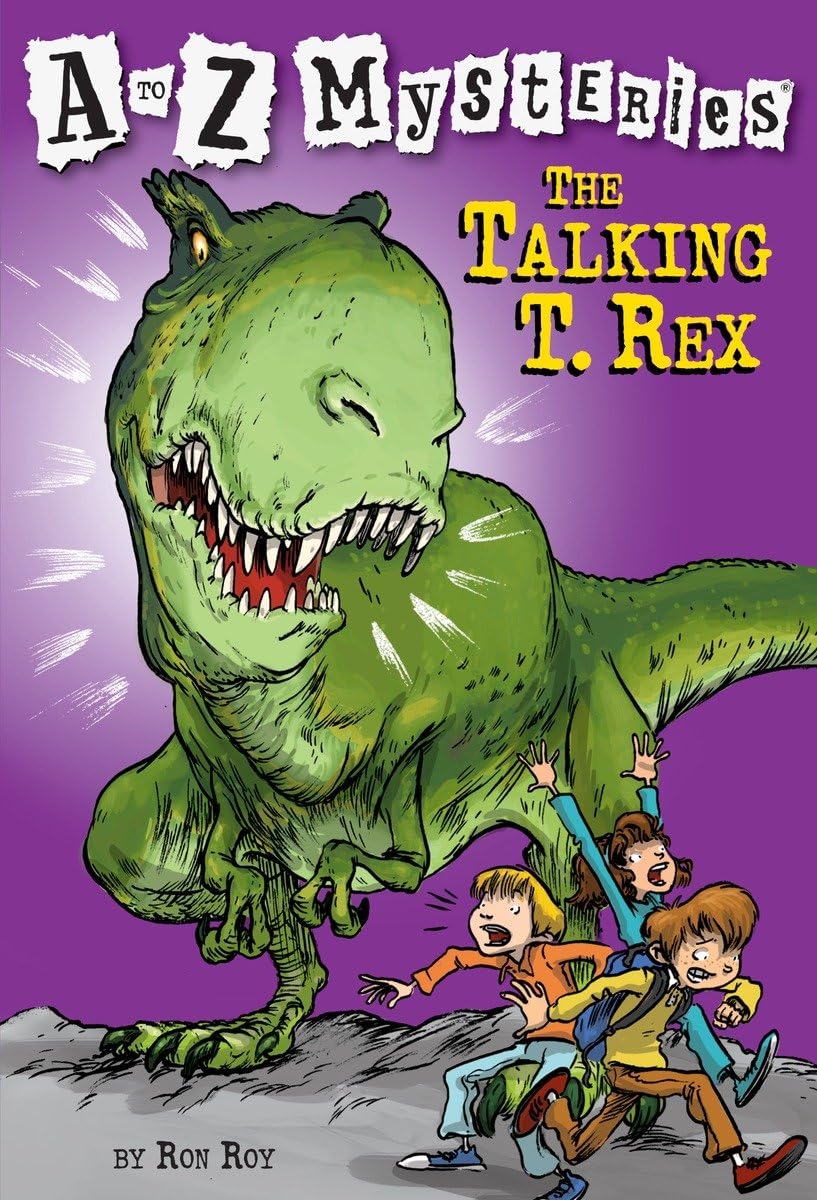 A to Z Mysteries: The Talking T. Rex (A Stepping Stone Book(TM)) [Paperback] Roy, Ron and Gurney, John Steven