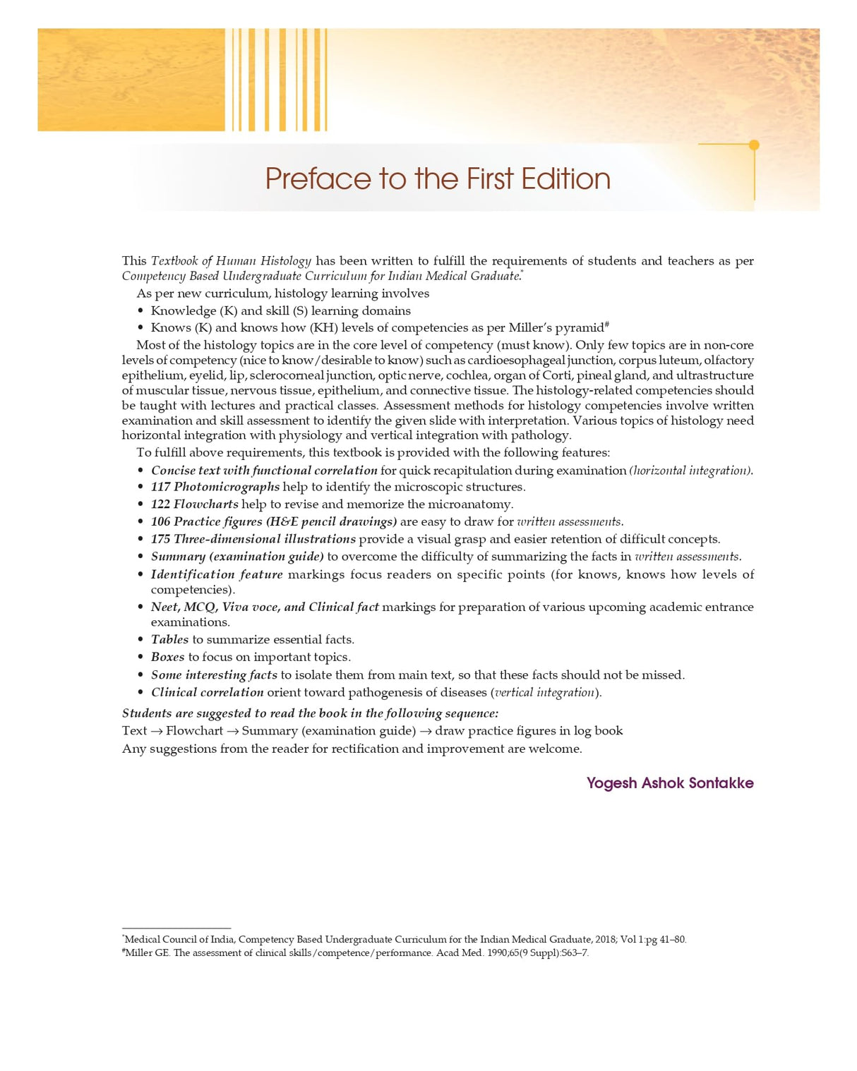 Textbook of Human Histology, Free Companion Workbook Included 2/ed [Paperback] Yogesh Sontakke