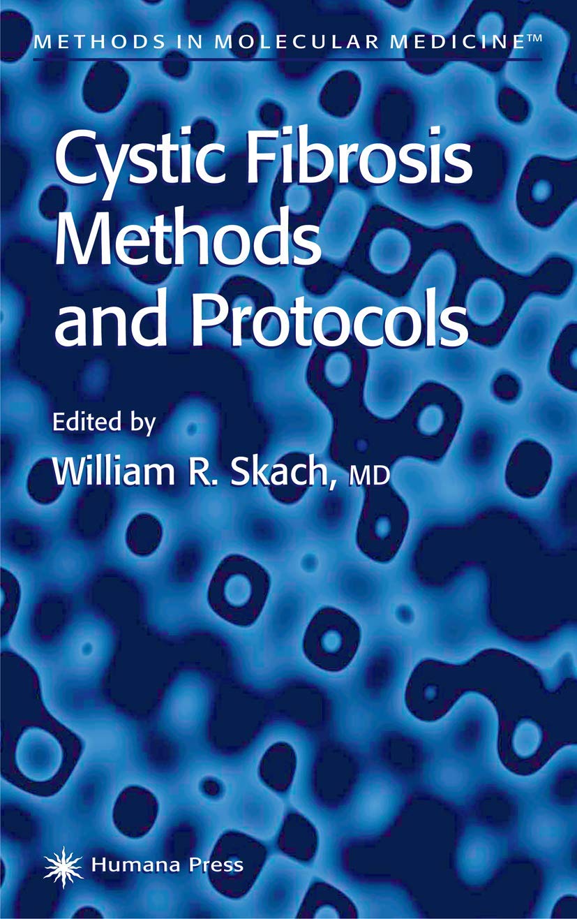 Cystic Fibrosis Methods and Protocols: 70 (Methods in Molecular Medicine)