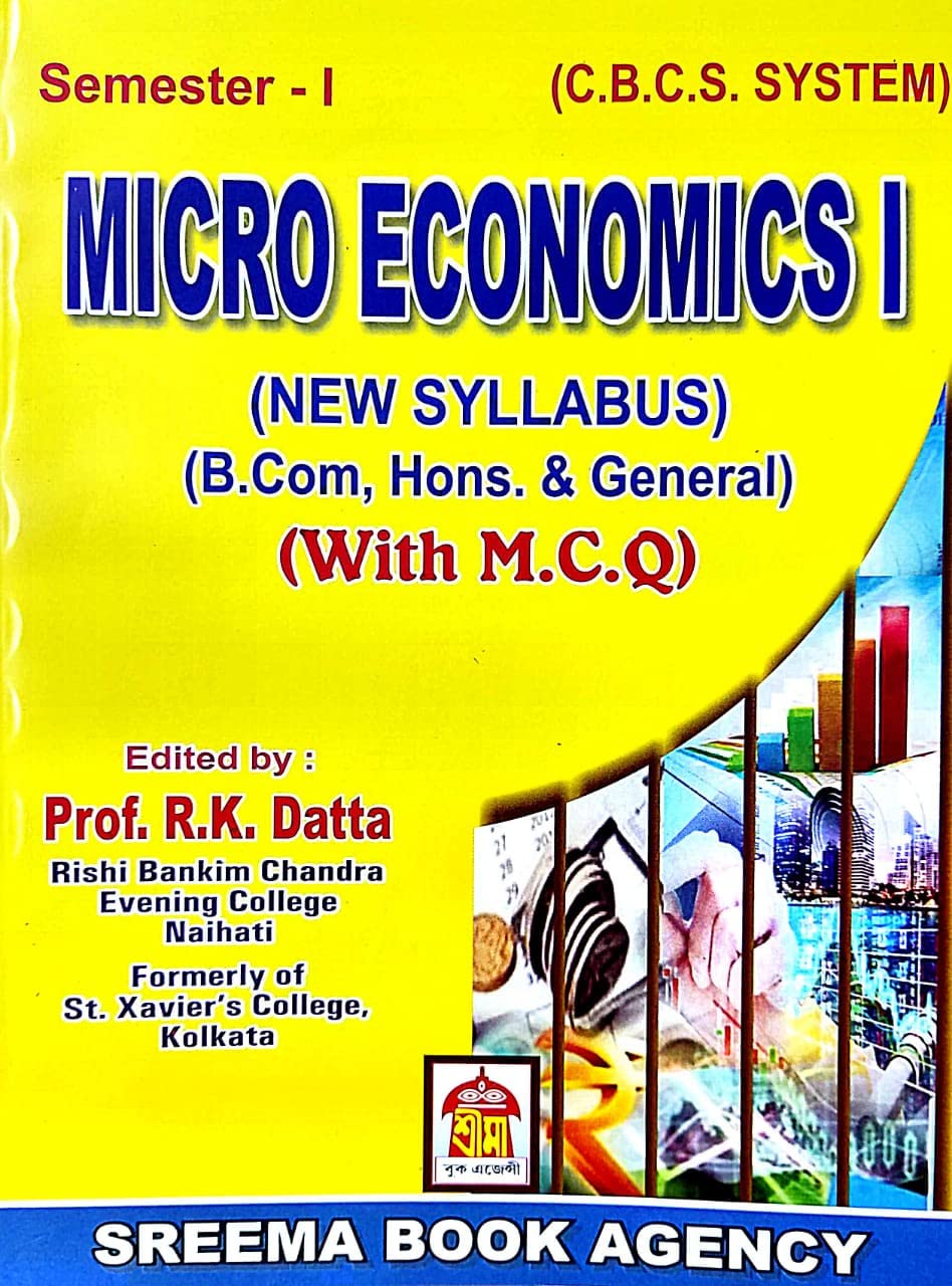 Micro Economics 1 (Semester - 1) with MCQ in English - Retail Maharaj