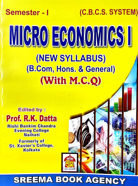 Micro Economics 1 (Semester - 1) with MCQ in English - Retail Maharaj